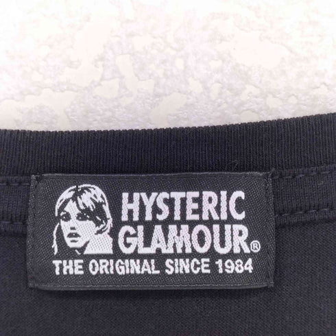 ヒステリックグラマー HYSTERIC GLAMOUR ヒスベアプリントUネックTシャツ Y2K レディース FREE