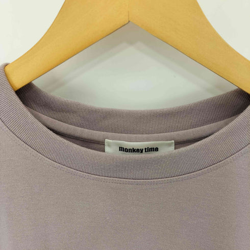 モンキータイム MONKEY TIME TC/PONTI 1POC 5SL CN/Tシャツ メンズ M