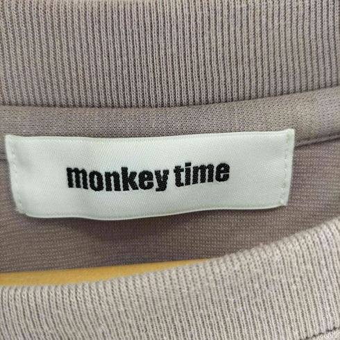 モンキータイム MONKEY TIME TC/PONTI 1POC 5SL CN/Tシャツ メンズ M