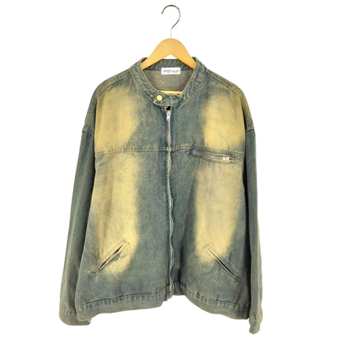 want slip ヴィンテージ加工デニムジャケット メンズ import:L