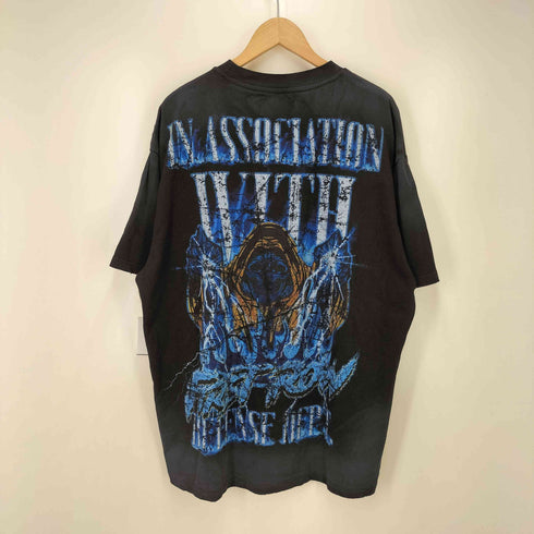 FIRST LOW WAKE UP AND FIERCE FLAME SKULL WASHED TEE メンズ JPN:XL