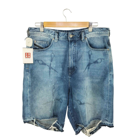 ディーゼル DIESEL デザインショートデニムパンツ メンズ 32