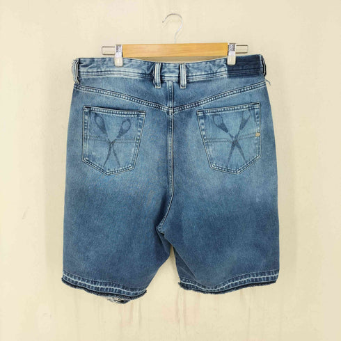 ディーゼル DIESEL デザインショートデニムパンツ メンズ 32