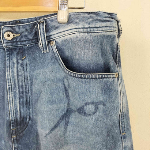 ディーゼル DIESEL デザインショートデニムパンツ メンズ 32