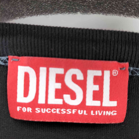 ディーゼル DIESEL T-BESH-CUT Long Sleeve T-Shirt メンズ import:M