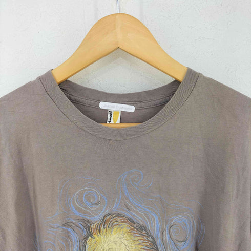 shirt woot USA製 S/S フロントデザインクルーネックTシャツ メンズ import:L