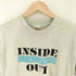 フルーツオブザルーム FRUIT OF THE LOOM 90S USA製 バンドクルーネックTシャツINSIDE OUT メンズ import:M