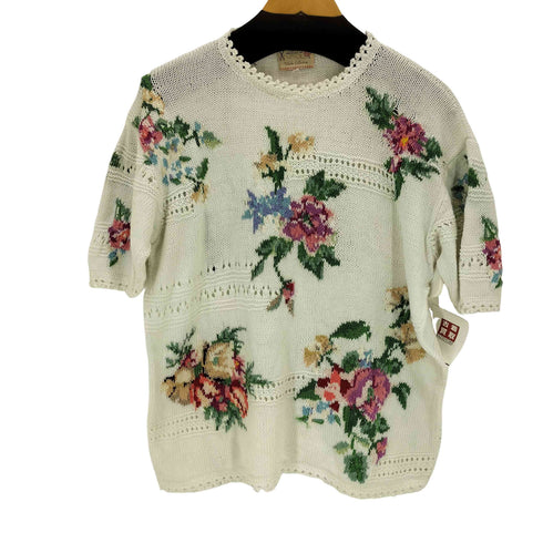 VIBEKE Collection S/S フラワーニット レディース JPN:M