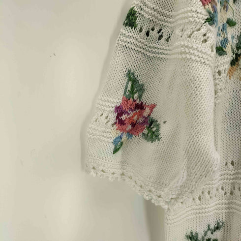 VIBEKE Collection S/S フラワーニット レディース JPN:M