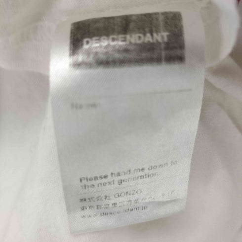 ディセンダント DESCENDANT プリントクルーネックTシャツ メンズ import:M