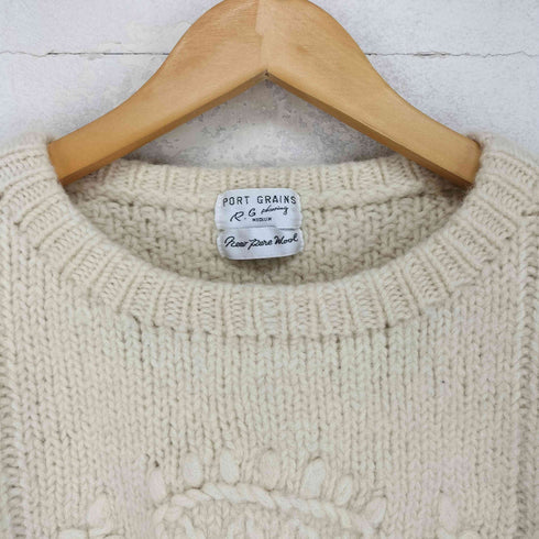PORT GRAINS ウールニット メンズ M