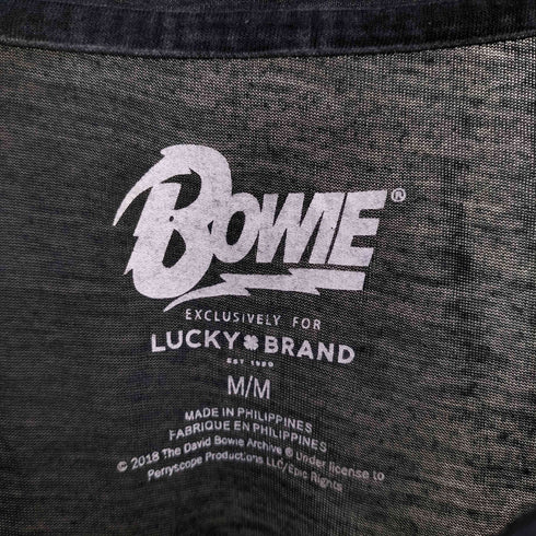 ラッキーブランド LUCKY BRAND S/S アーティストロゴプリントクルーネックTシャツ メンズ import:M