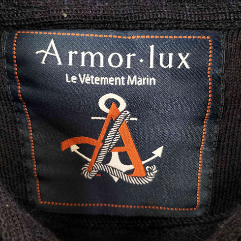 アルモーリュックス ARMOR LUX トグルボタン ニットジップカーディガン レディース