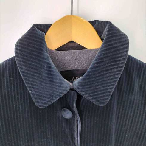 アーペーセー A.P.C. ウエスタンヨーク コーデュロイ ハーフコート レディース FR:36