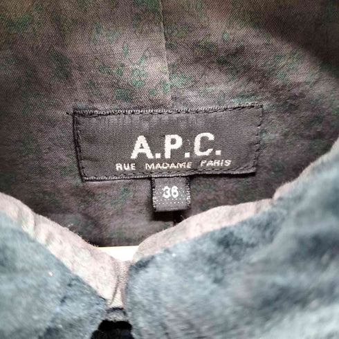 アーペーセー A.P.C. ウエスタンヨーク コーデュロイ ハーフコート レディース FR:36