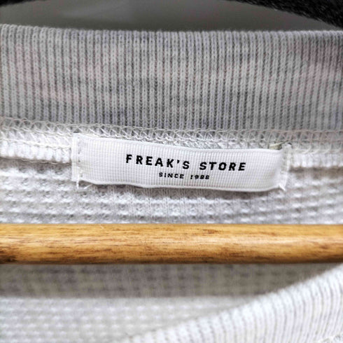 フリークスストア FREAKS STORE ワッフルクルーネックチュニックプルオーバー レディース FREE
