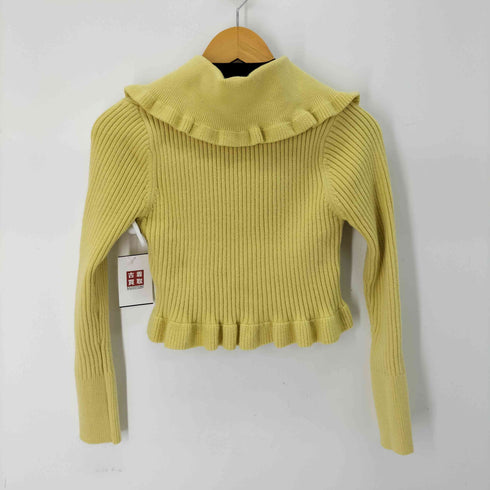 マウジー moussy BIG COLLAR CARDIGAN レディース FREE