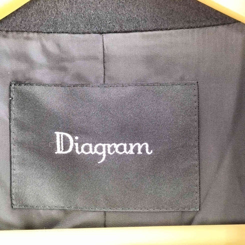 ダイアグラム Diagram ベルテッド ショートコート レディース JPN:38