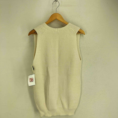 マカフィー MACPHEE ハイブリットコットン Vネックベスト レディース import:S
