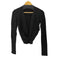 ジャックムス JACQUEMUS Noué Cropped Twist-Front Ribbed Top レディース 34