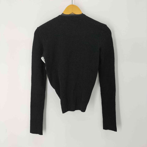 ジャックムス JACQUEMUS Noué Cropped Twist-Front Ribbed Top レディース 34