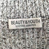 ビューティーアンドユースユナイテッドアローズ BEAUTY & YOUTH UNITED ARROWS クリスプ アゼ フォルム ニット レディース JPN:M