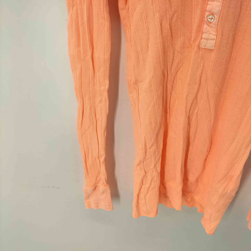 ポロラルフローレン POLO RALPH LAUREN コットンヘンリーネックロングスリーブシャツ ロンT Y2K レディース JPN:XS