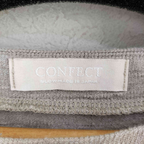 コンフェクト confect リネンインレー ボートネックプルオーバー メンズ JPN:4