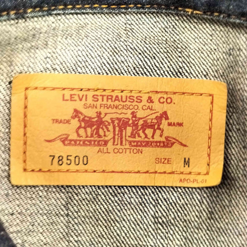 リーバイス Levis インディゴ デニムジャケット メンズ import:M