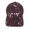 ニューエラ NEW ERA A-Frame Splash Paint マルーン キャップ メンズ