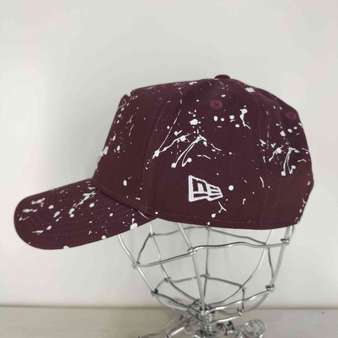 ニューエラ NEW ERA A-Frame Splash Paint マルーン キャップ メンズ