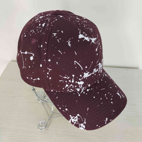 ニューエラ NEW ERA A-Frame Splash Paint マルーン キャップ メンズ