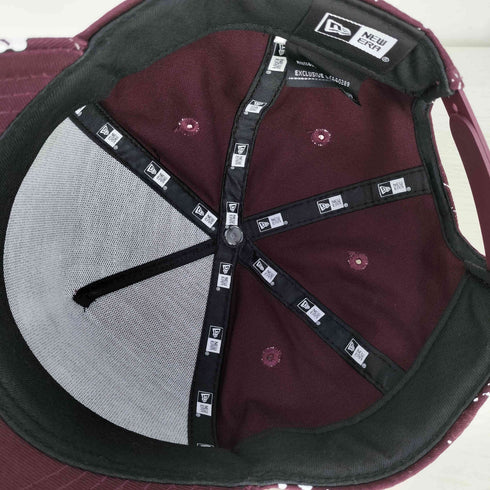 ニューエラ NEW ERA A-Frame Splash Paint マルーン キャップ メンズ