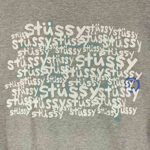 ステューシー Stussy 90S MADE IN USA 紺タグ プリント S/S Tシャツ メンズ JPN:L