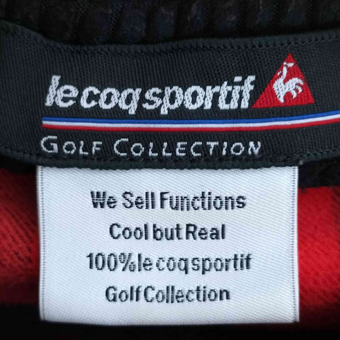 ルコック スポルティフ le coq sportif ブロックチェック プルオーバーシャツ メンズ LL