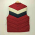 トミージーンズ tommy jeans ロゴ刺繍 マルチカラー ジップアップ 中綿 ベスト メンズ import:XL