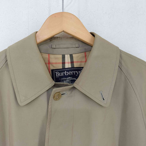 バーバリーズ BURBERRYS イングランド製 ノバチェック ステンカラーコート メンズ