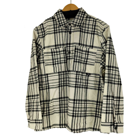 ザラ ZARA チェックフランネルシャツ メンズ import:M