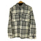 ザラ ZARA チェックフランネルシャツ メンズ import:M