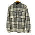 ザラ ZARA チェックフランネルシャツ メンズ import:M