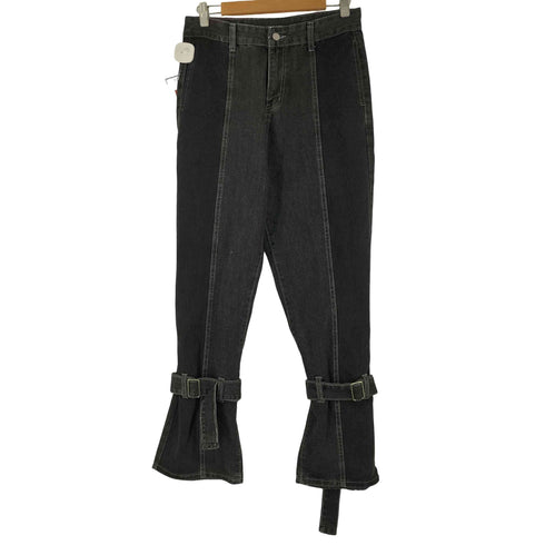 ウエストボーイ WEST BOY ベルトワイドデニムパンツ メンズ JPN:M