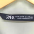 ザラ ZARA シースルーシャツブラウス レディース import:M