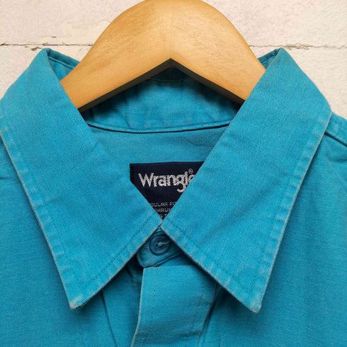 ラングラー Wrangler REGULAR FIT PRESHRUNK ボックスシルエットシャツ メンズ 17 1/2 35