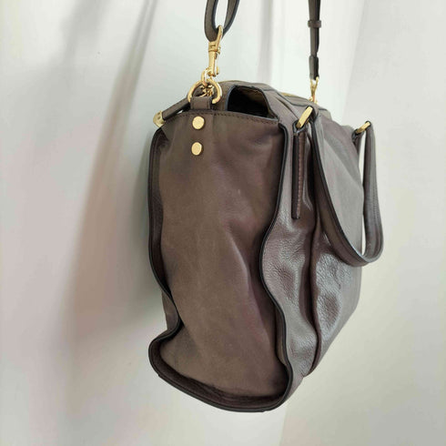 トプカピ TOPKAPI vacchetta 2WAY レザーショルダーバッグ レディース