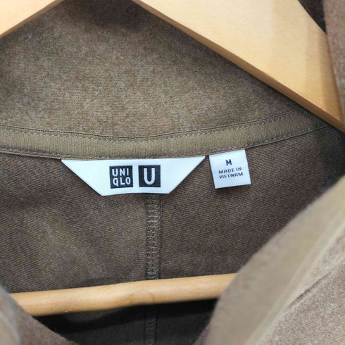 ユニクロユー UNIQLO U ブラッシュドジャージーブルゾン メンズ JPN:M