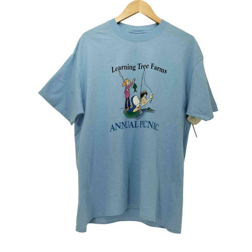 ポートアンドカンパニー PORT and COMPANY 農場イベント プリント クルーネック S/S Tシャツ メンズ L