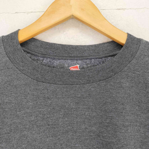 ヘインズ Hanes I'M TIGER WOODS 袖切替クルーネックスウェット メンズ XL