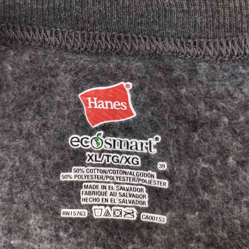 ヘインズ Hanes I'M TIGER WOODS 袖切替クルーネックスウェット メンズ XL