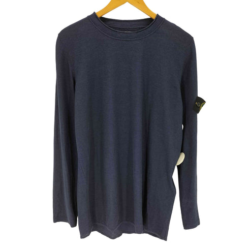 ストーンアイランド STONE ISLAND 19SS L/Sクルーネックコットンニット メンズ import:M