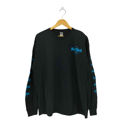 ギルダン GILDAN Hard Rock CafeプリントL/S Tシャツ メンズ XL